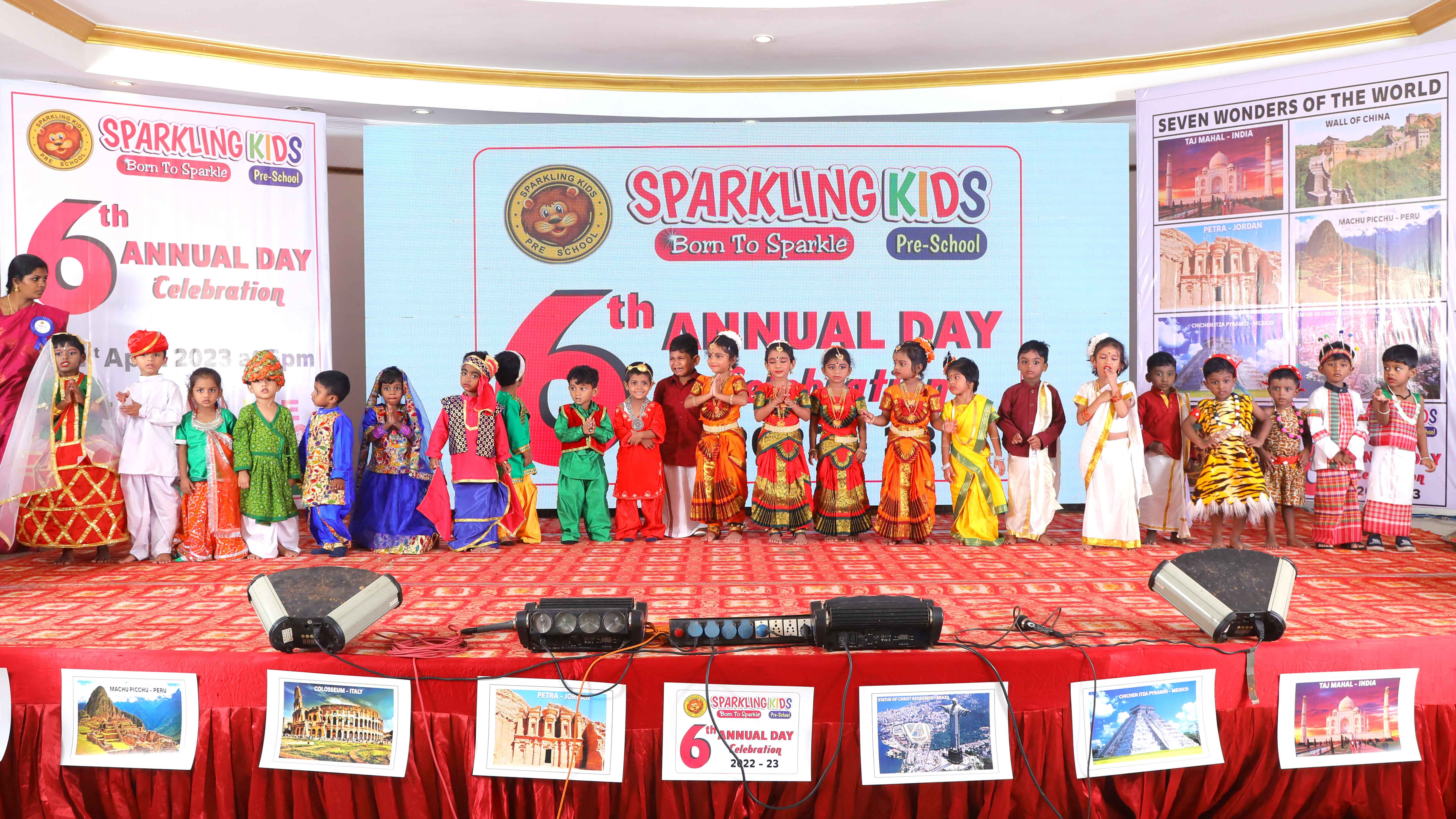 Annual day celebration scene