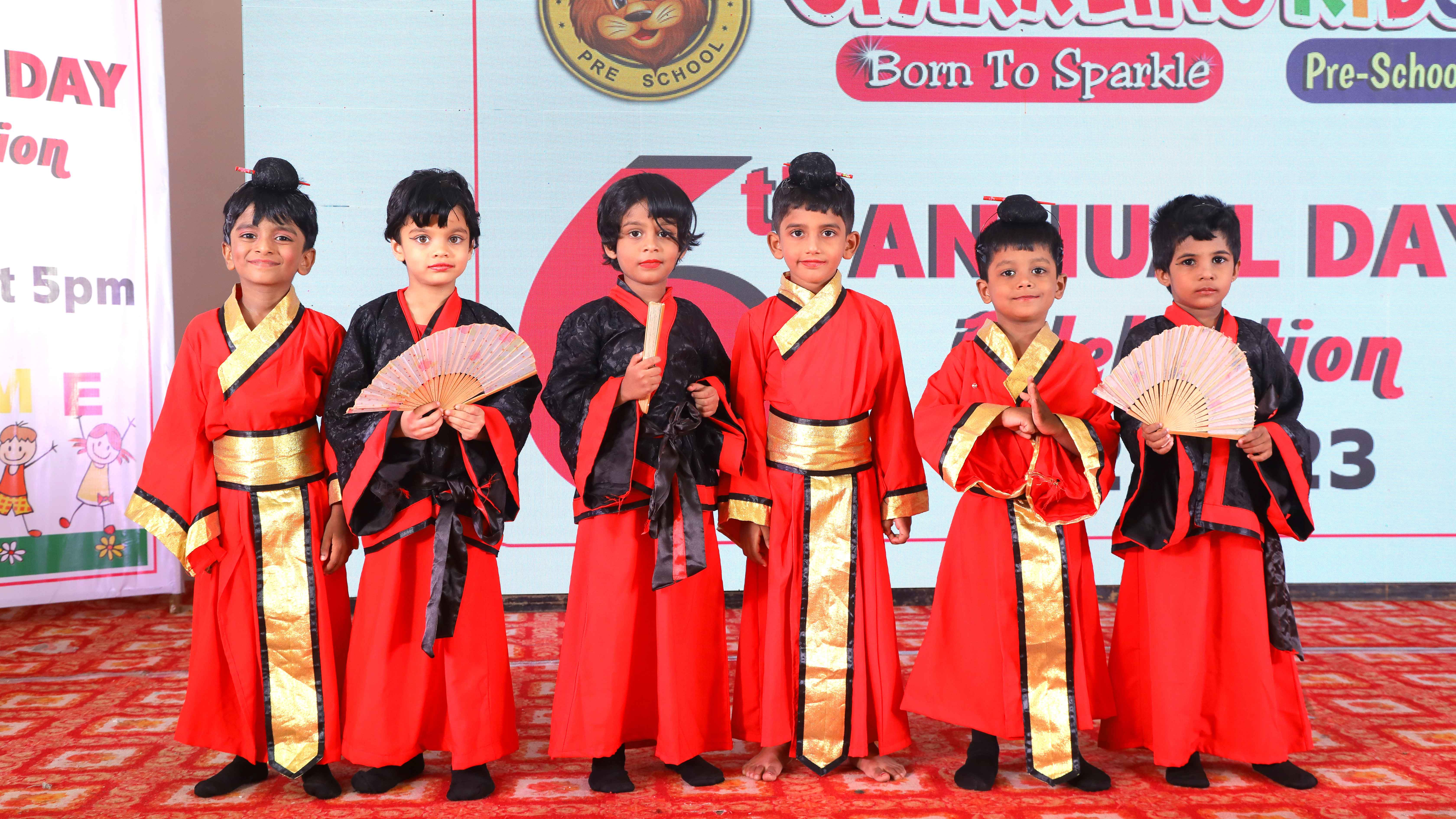 Annual day celebration scene
