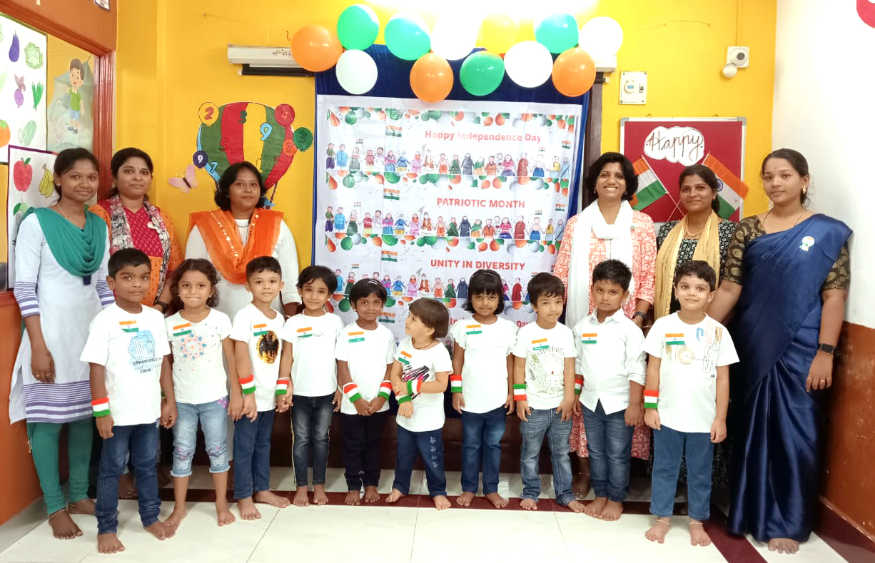 Independence day celebration scene