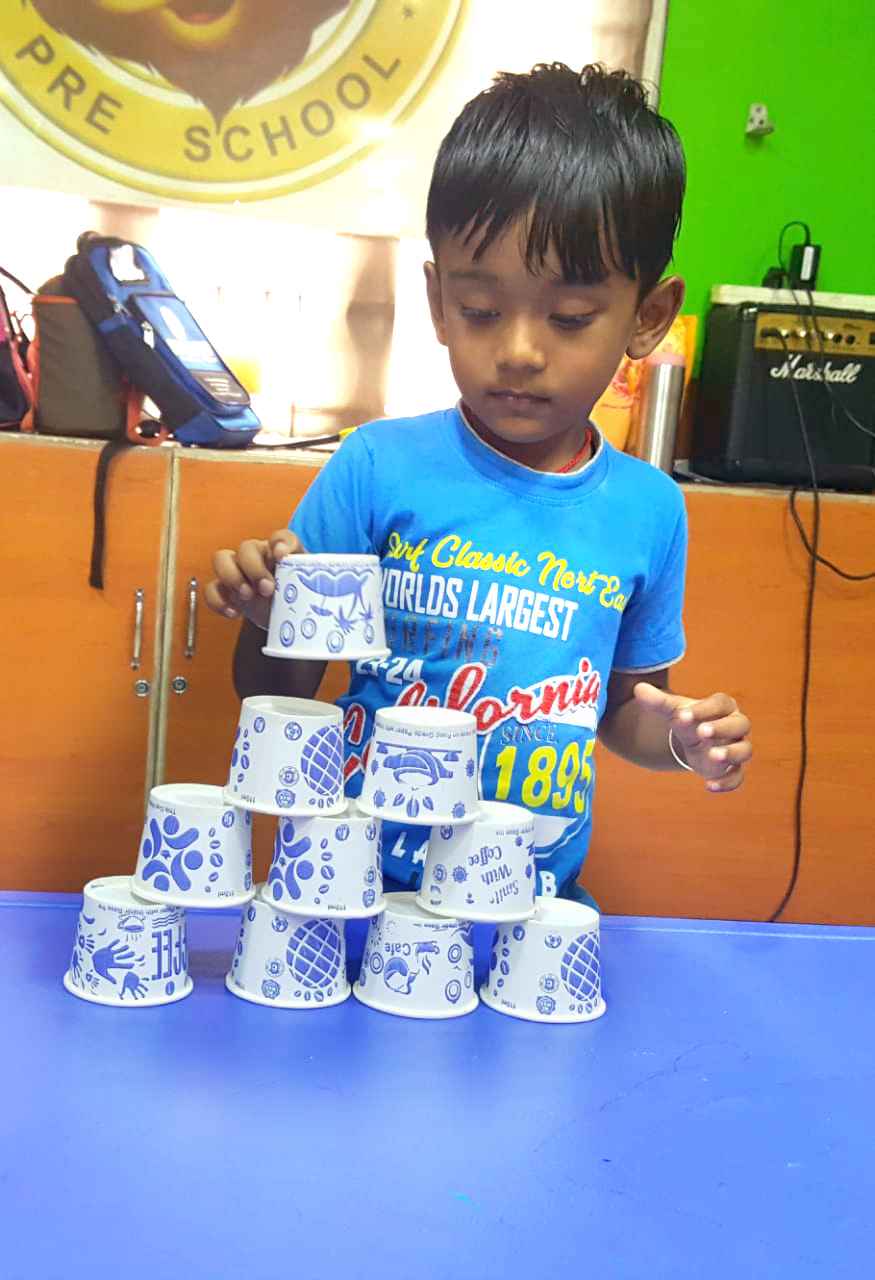 Sports day celebration scene